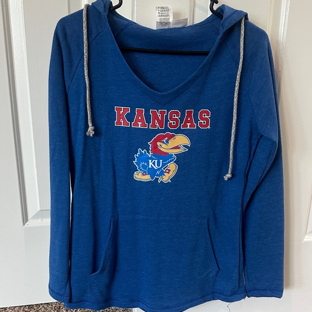 Kansas Jayhawks Blue Hoodie